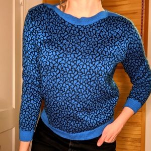 Vintage Blue Sweater